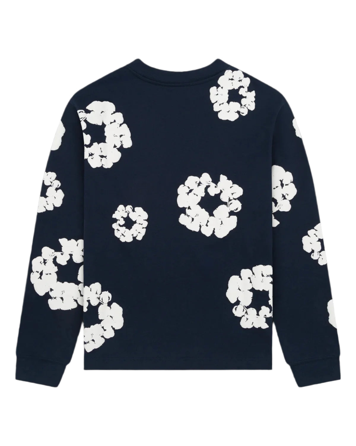 Cotton Wreath Long Sleeve Navy Navy