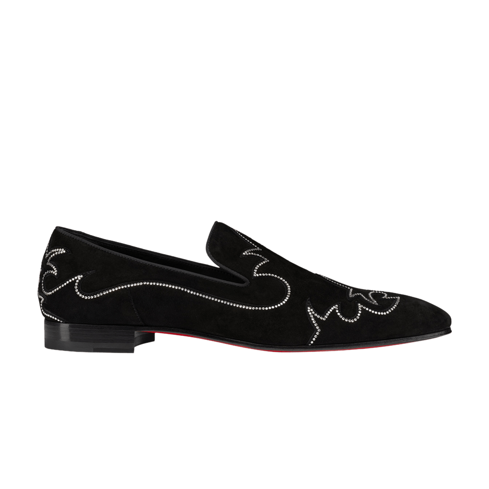 Christian Louboutin Dandysiago Loafer 'Black Strass'