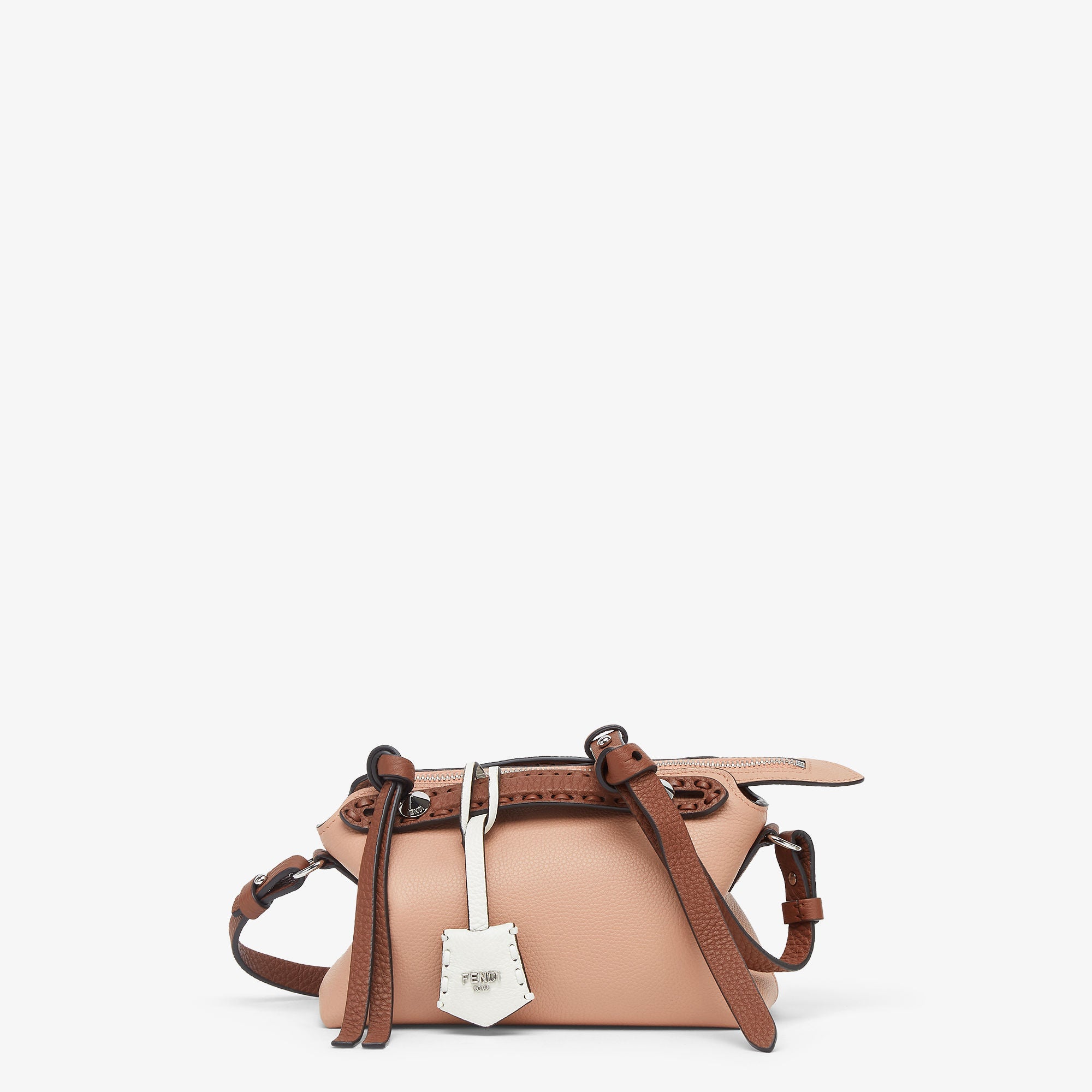 By The Way Selleria Mini Multicolor Selleria mini-bag with 156 hand-sewn topstitches