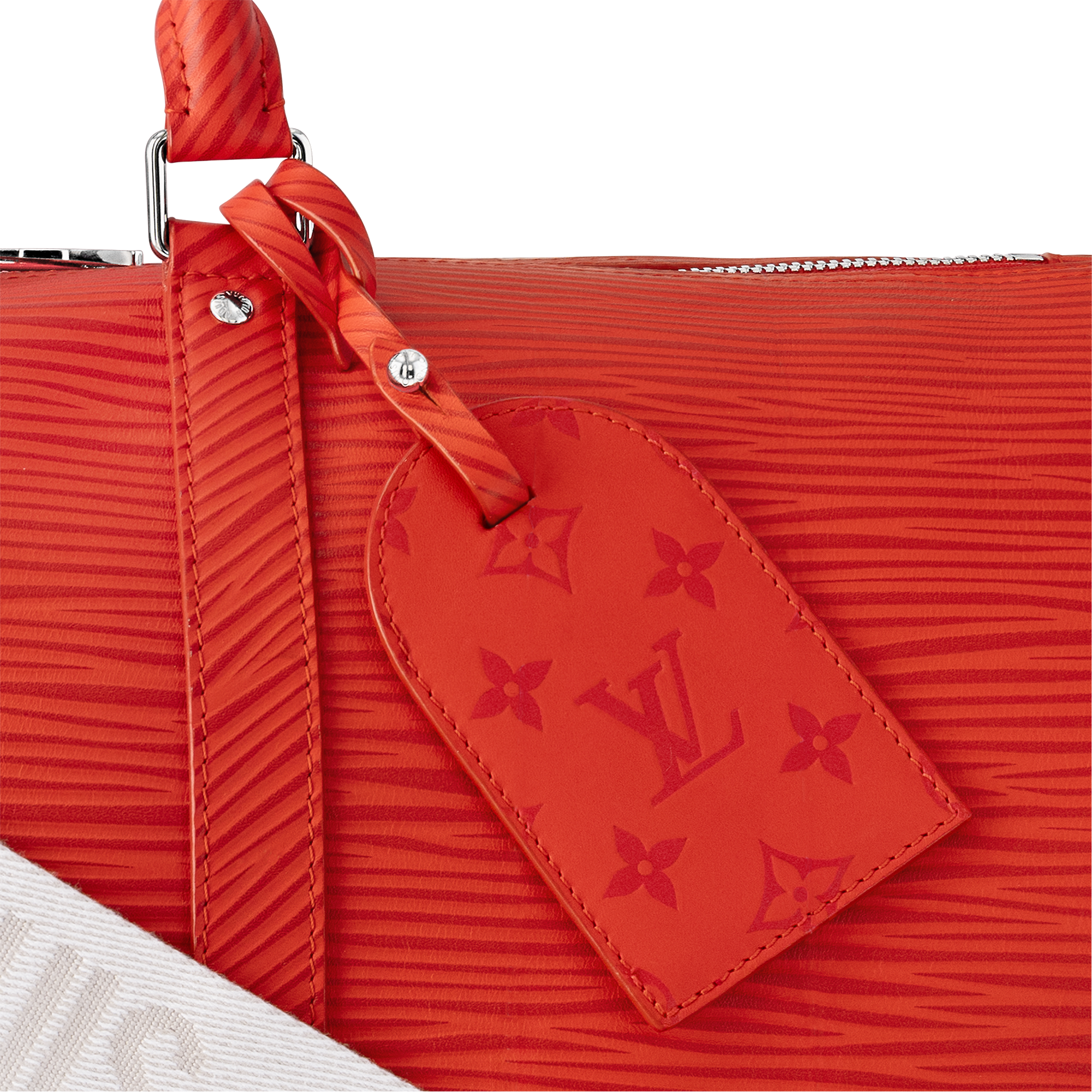 Keepall Bandoulière 50 Vermillion Red