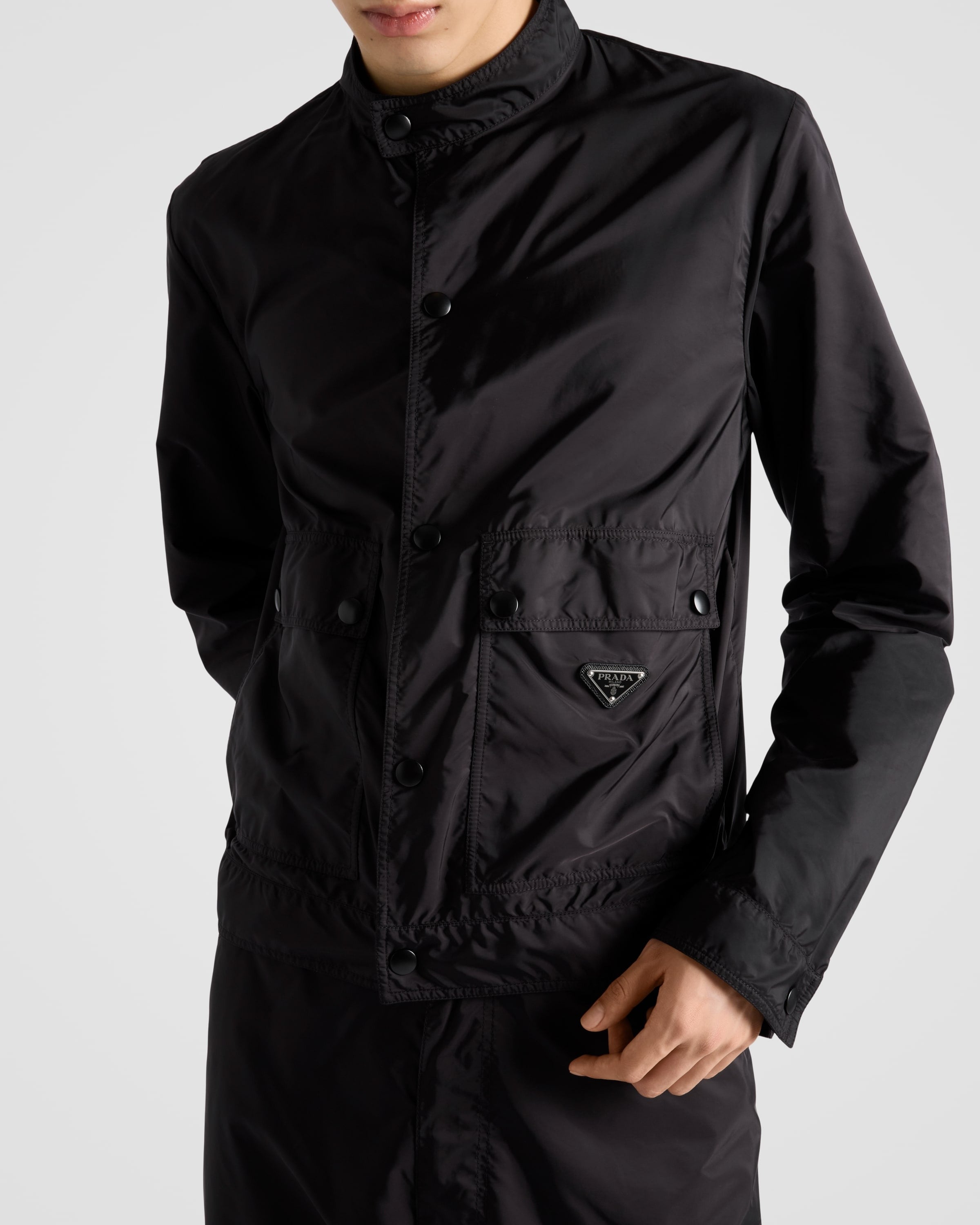Re-Nylon jacket Black