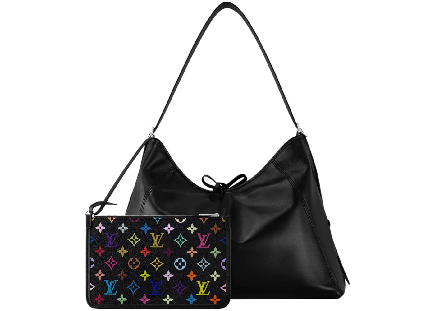 Louis Vuitton x Takashi Murakami CarryAll Vibe MM Black