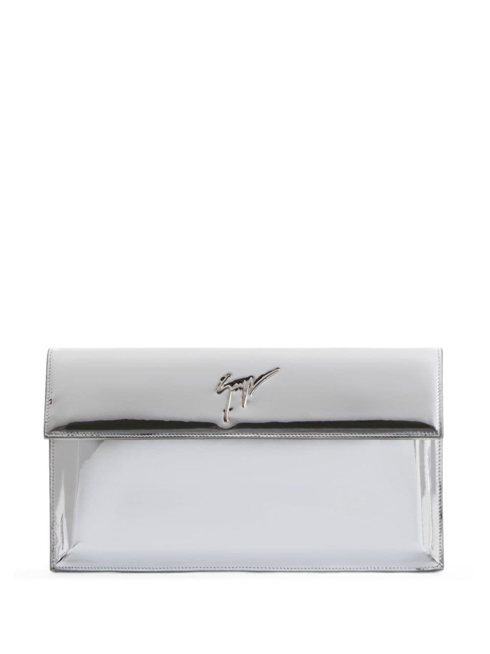 Giuseppe Zanotti Sabhin logo-plaque Clutch Bag
