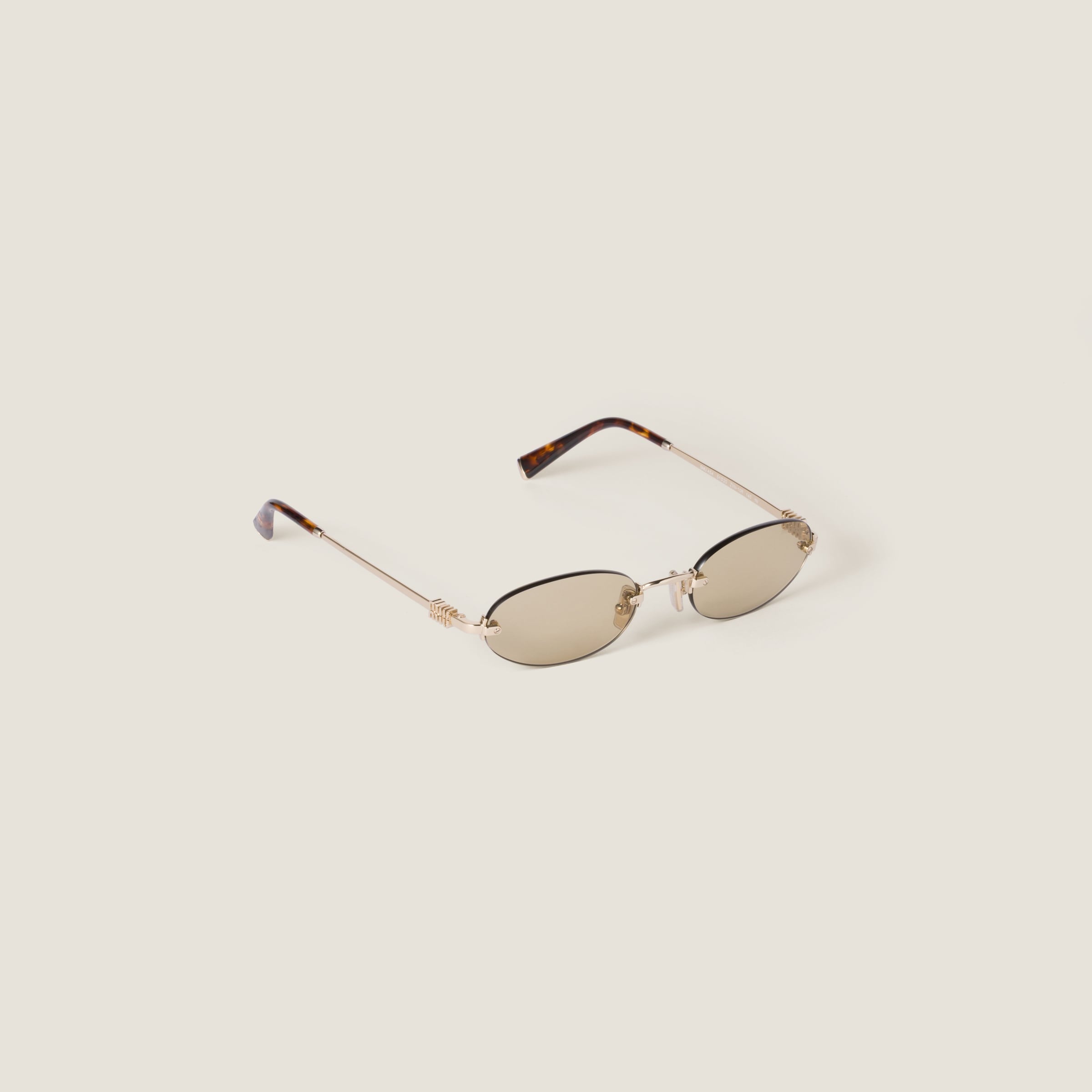 Miu Miu Logo sunglasses Camomile Lenses