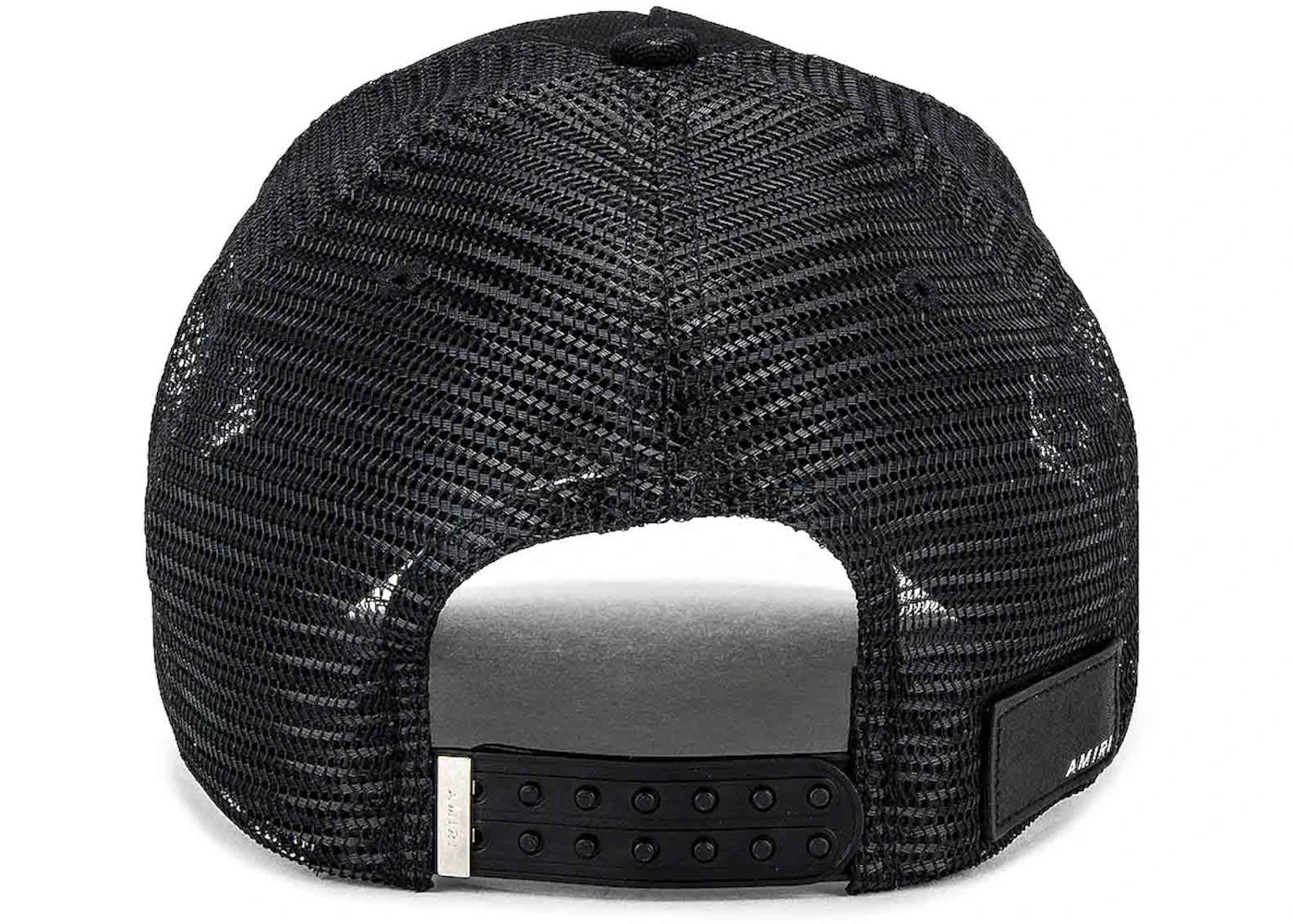 AMIRI Logo Core Trucker Hat Black/Red