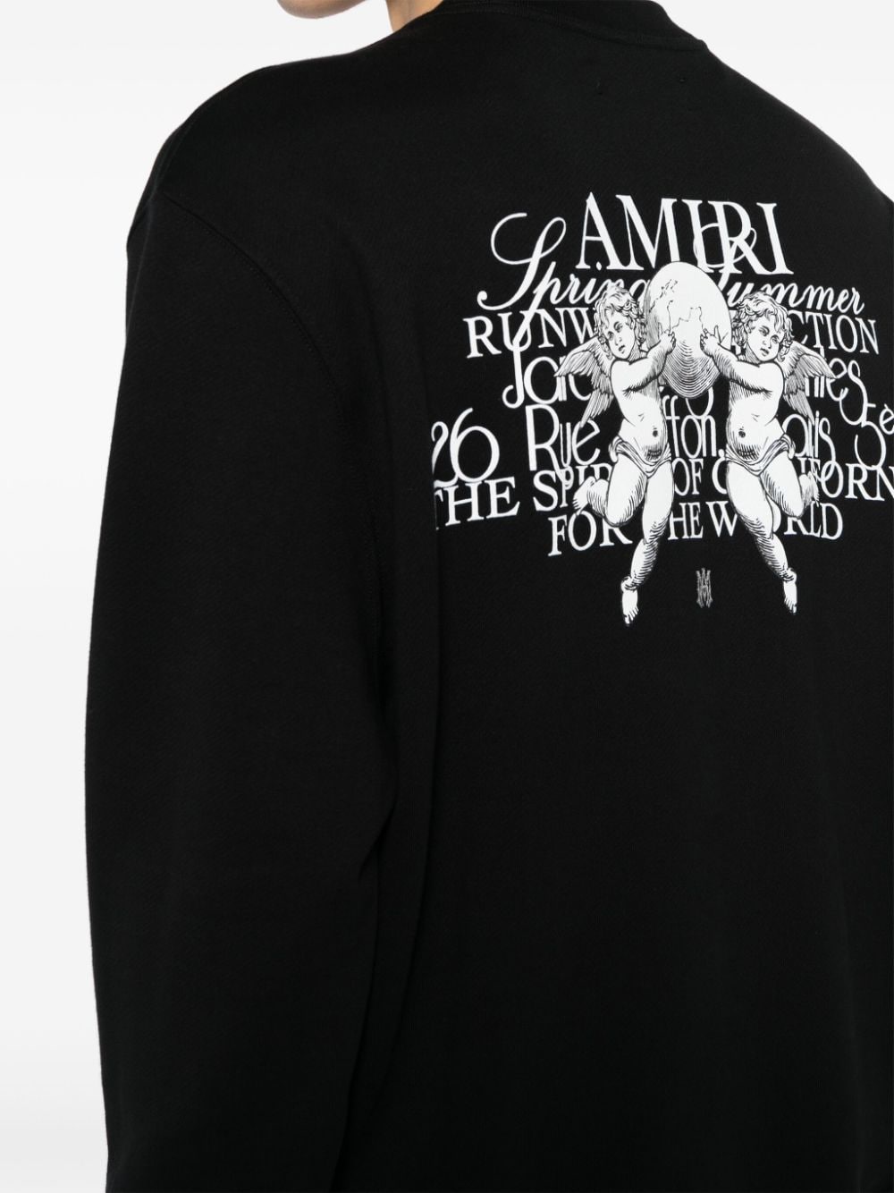 Logo-print cotton sweatshirt