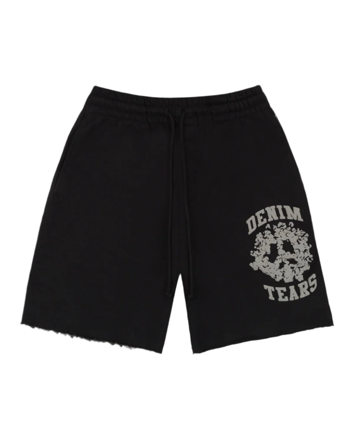 Denim University Sweat Shorts Black Black