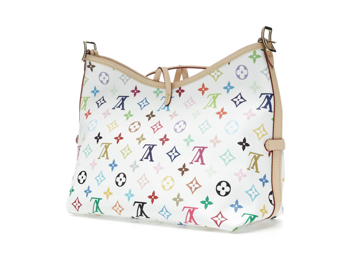 Louis Vuitton x Takashi Murakami CarryAll PM White Multicolored