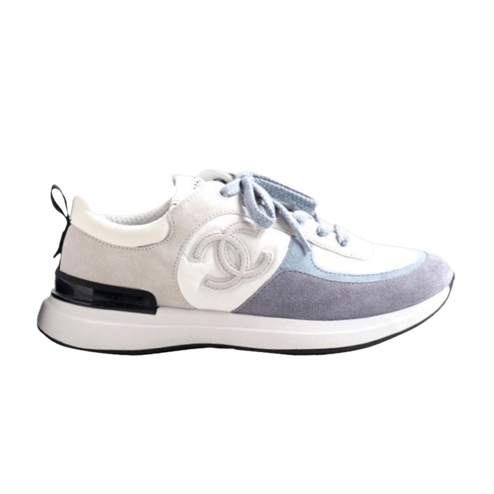 Chanel Wmns Sneaker 'White Grey Blue'