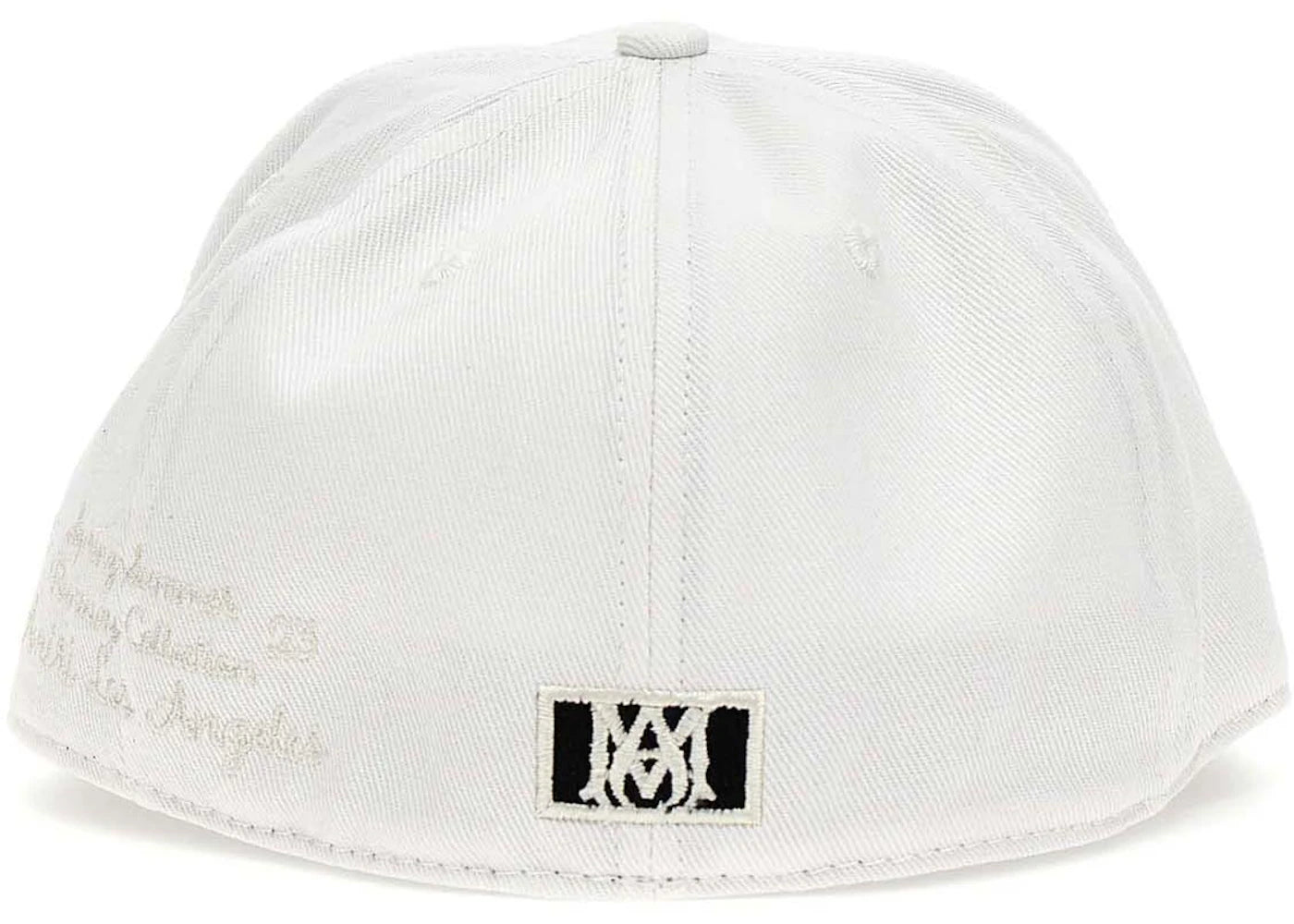 AMIRI MA Fitted Cap White