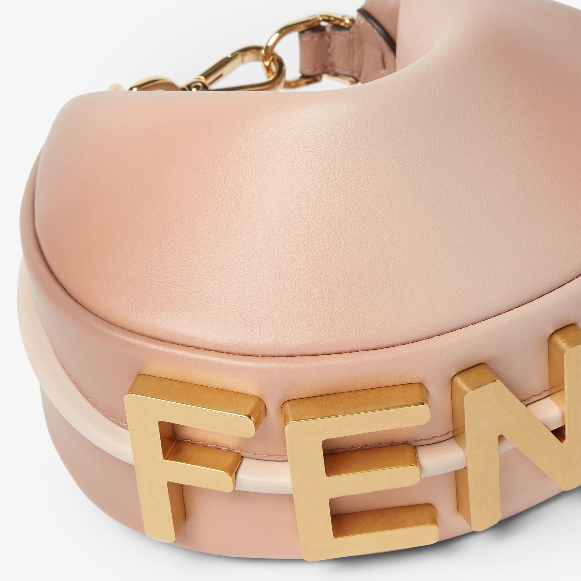 Fendigraphy Mini Pink graduated-effect leather mini-bag
