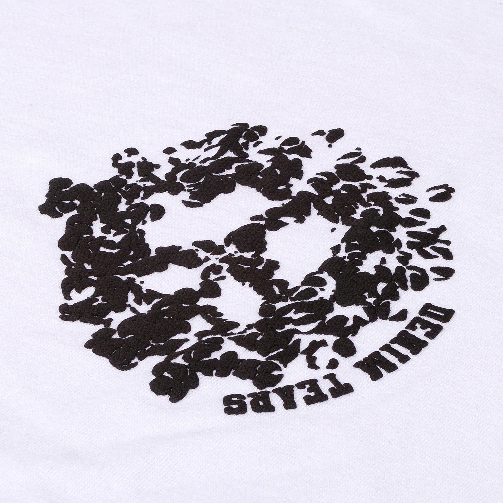Denim University Tee White White