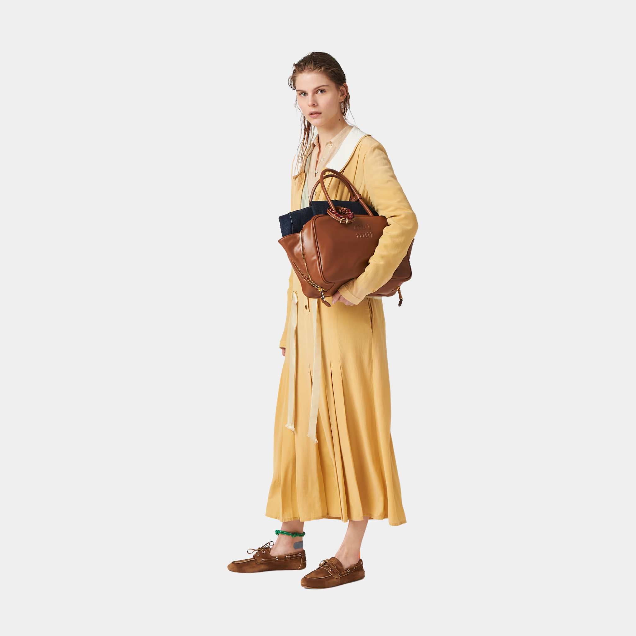 Leather Beau Bag