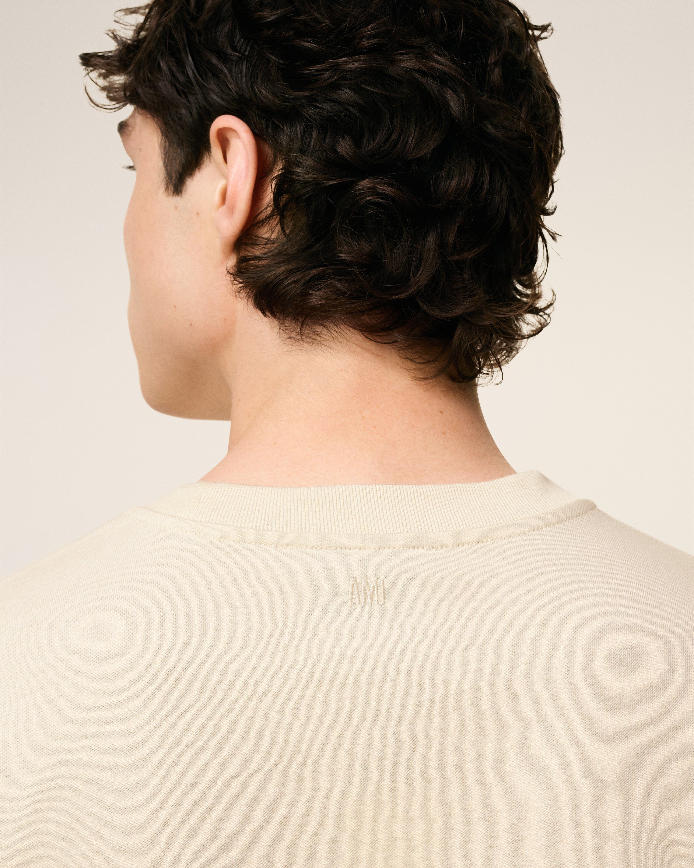 White Cotton Ami De Coeur T-shirt IVORY