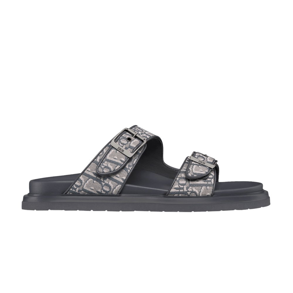 Dior Aqua Sandal 'Dior Oblique - Deep Grey'