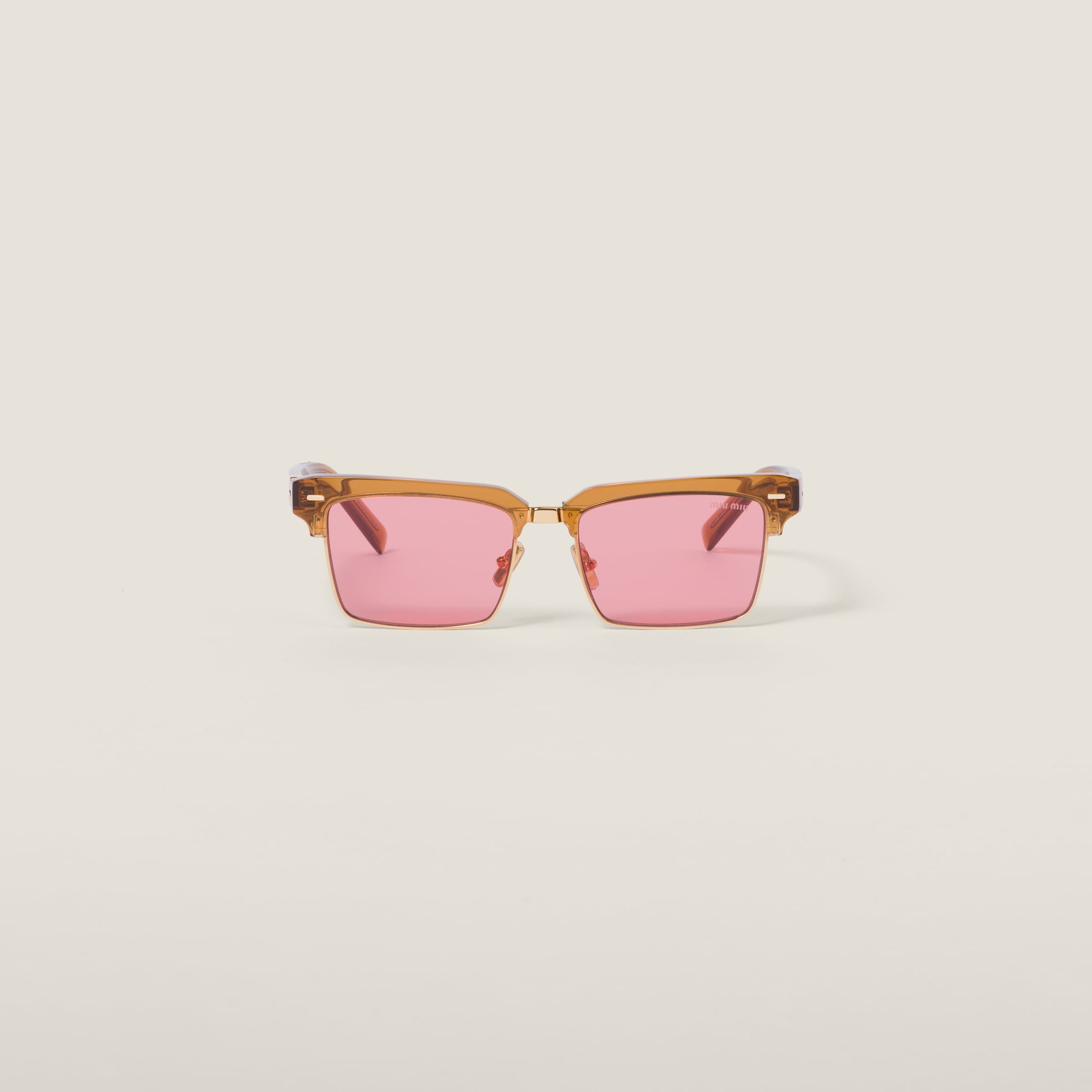 Miu Miu Runway sunglasses Red Lenses
