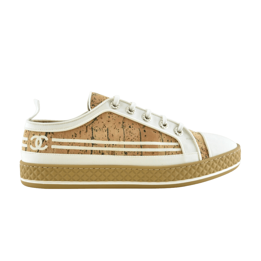 Chanel Wmns CC Logo Sneaker Low 'Cork'