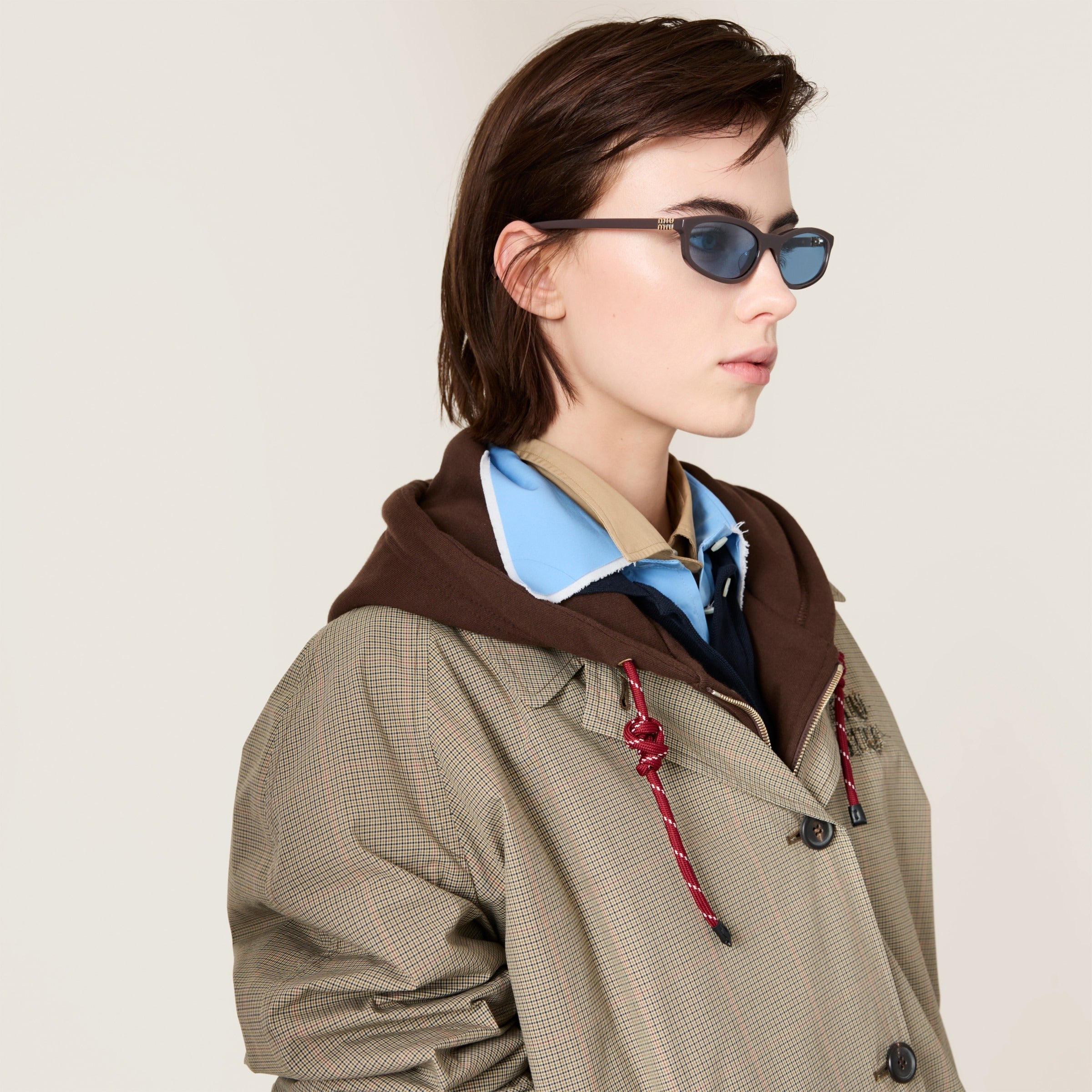 Miu Regard sunglasses Indigo lenses