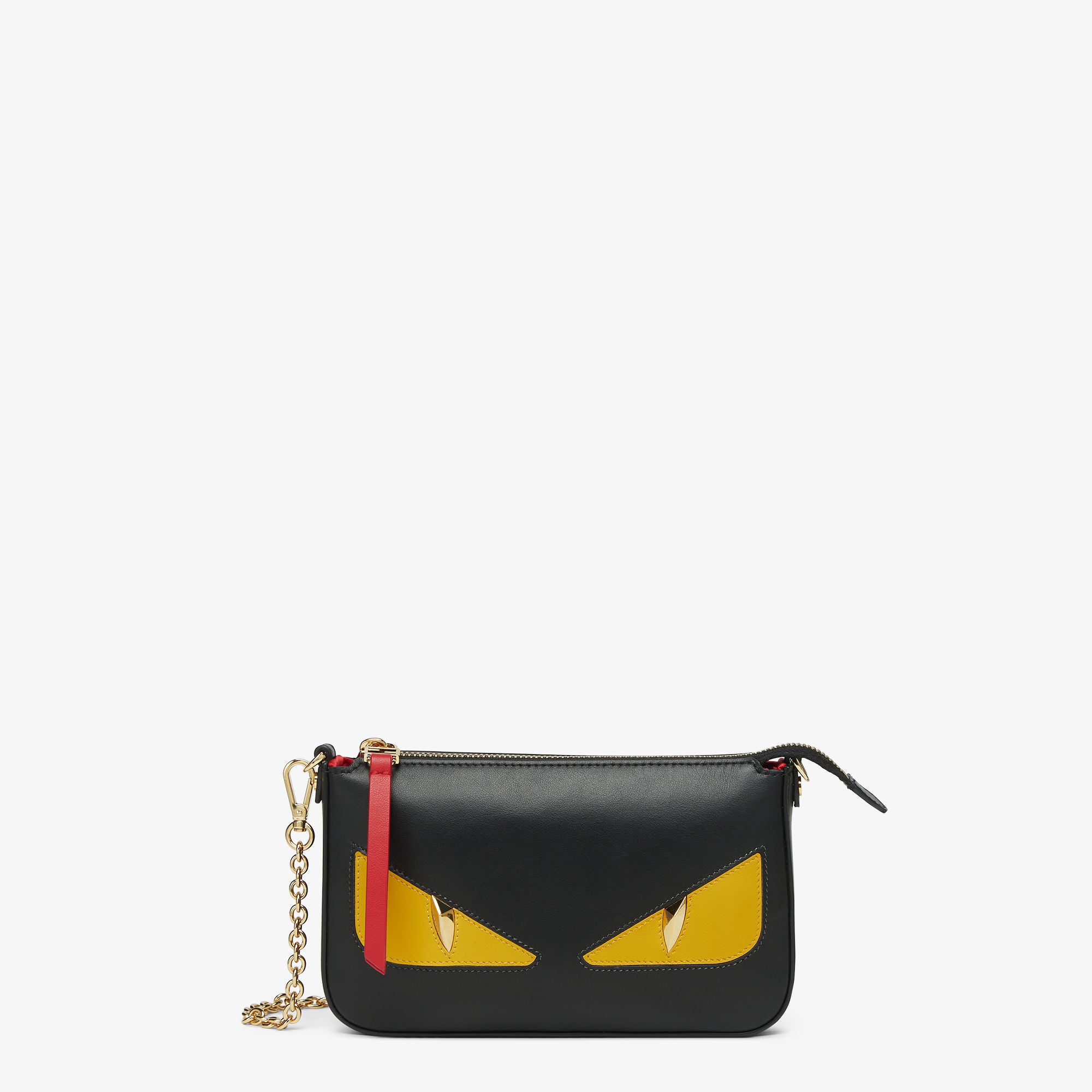 Baguette Pouch Lunar New Year black leather pouch
