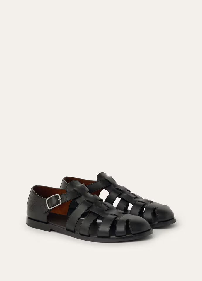 Maxime Walk Sandal Black (8000)