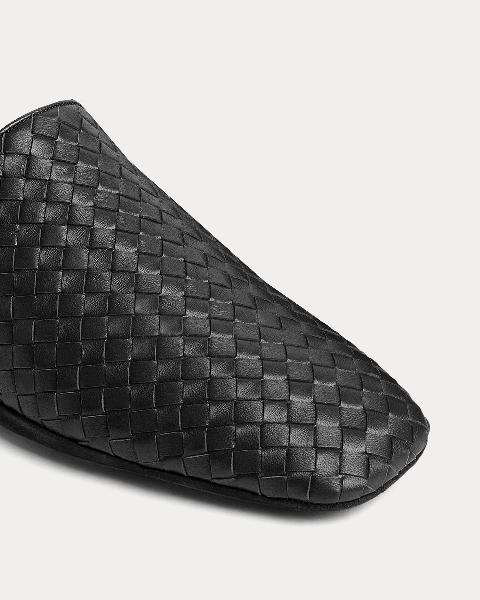 Palazzo Black Slippers
