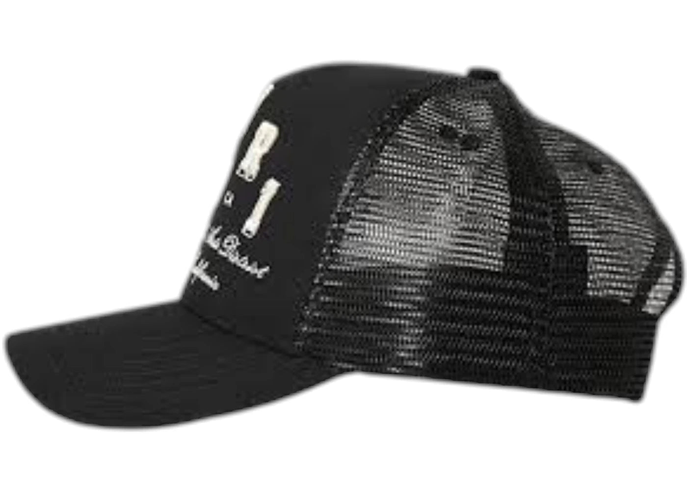 AMIRI Varsity Trucker Hat Black