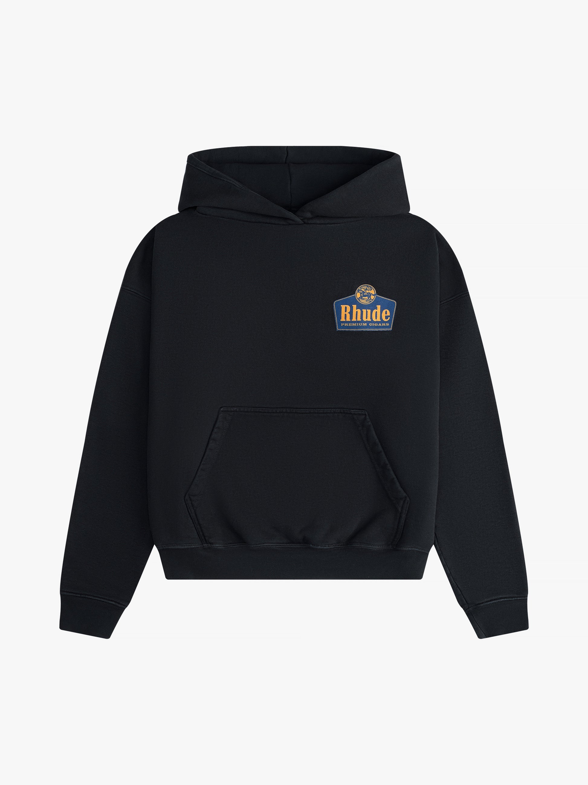 RHUDE GRAND CRU HOODIE - VTG BLACK