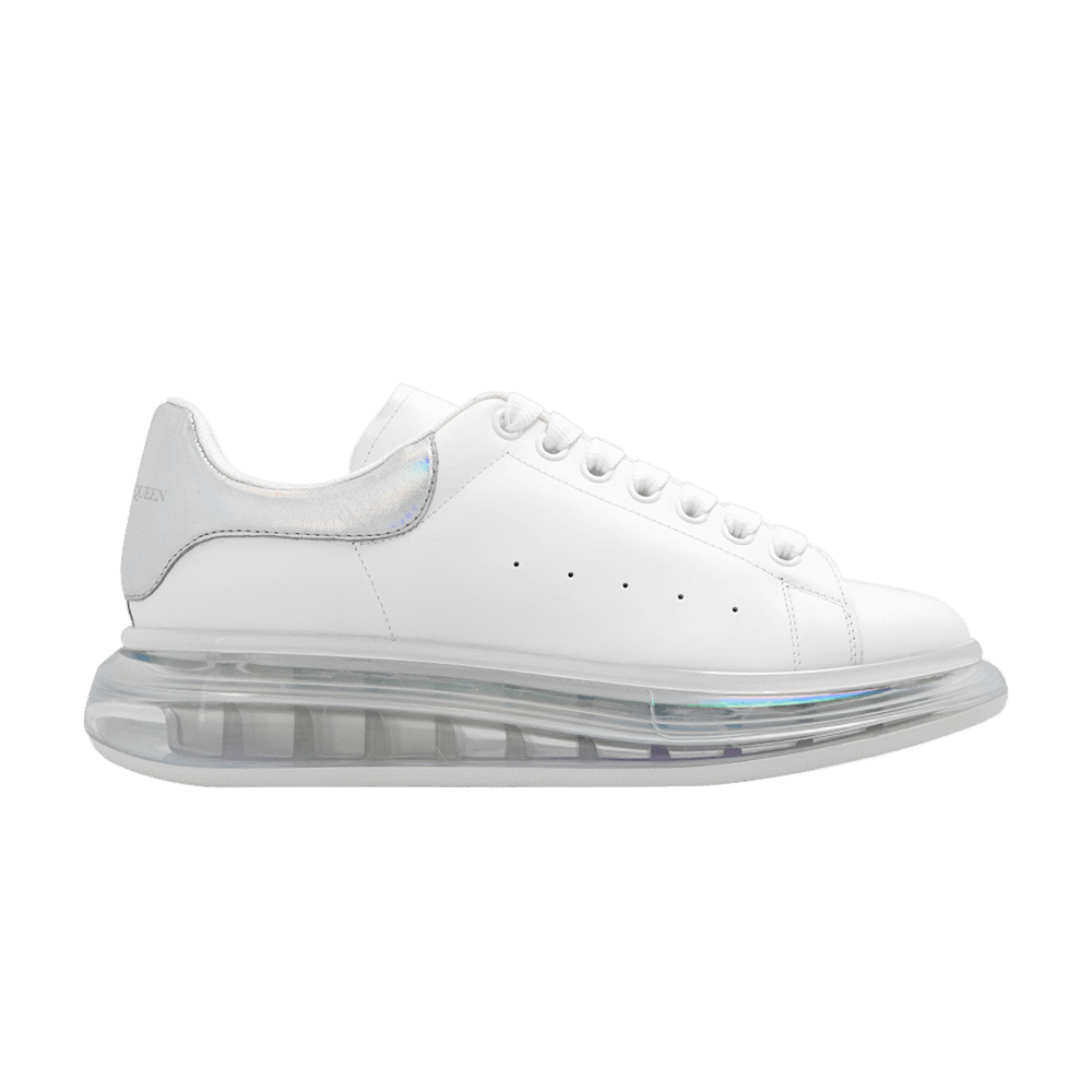 Alexander McQueen Oversized Sneaker 'Transparent Sole - White Iridescent'