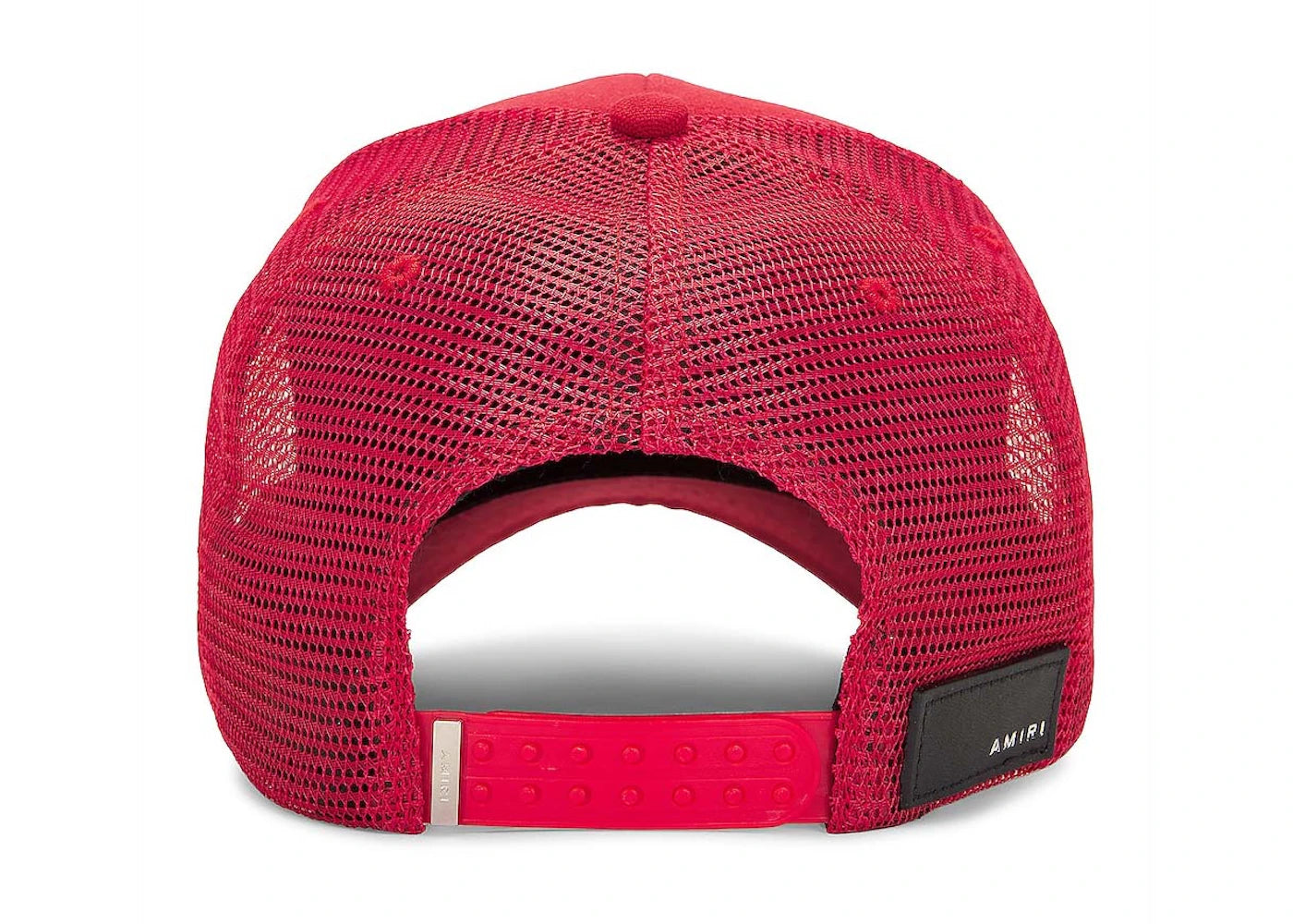 AMIRI Varsity Logo Trucker Cap Red