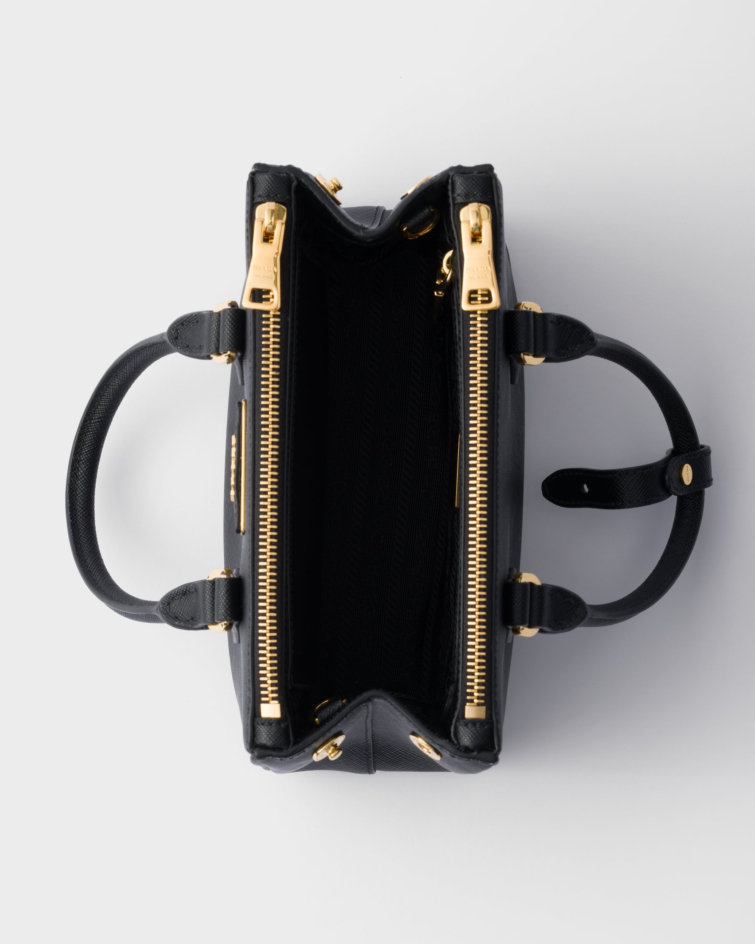 Prada Galleria Saffiano leather mini-bag Black