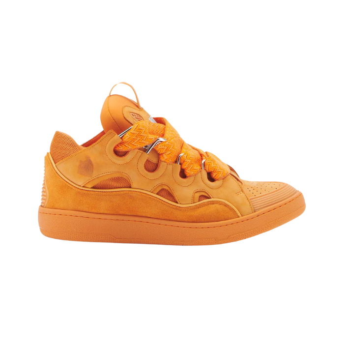 Lanvin Leather Curb Orange
