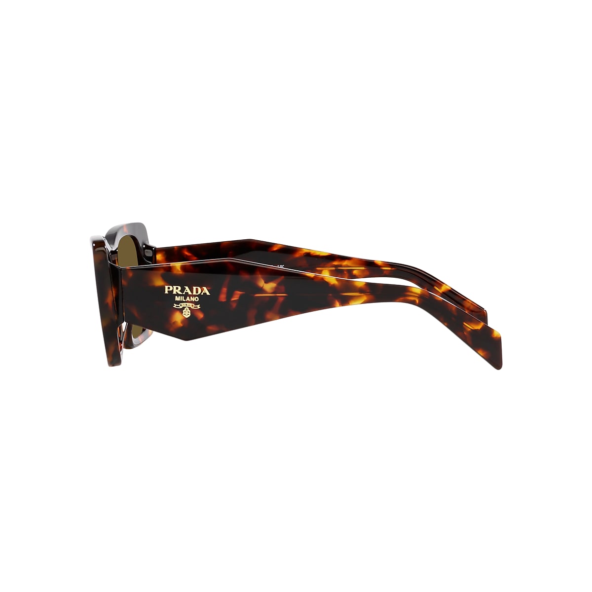 PRADA PR 08YS Honey Tortoise - Women Luxury Sunglasses, Dark Brown Lens