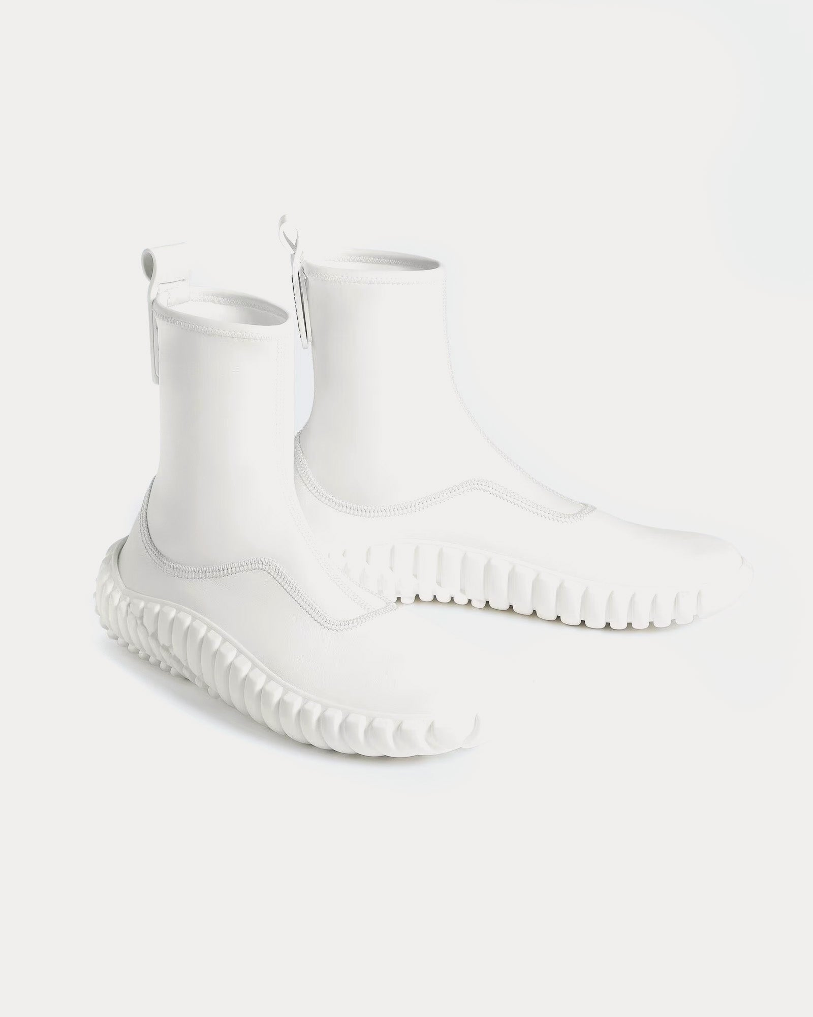 Tide Alabaster High Top Sneakers