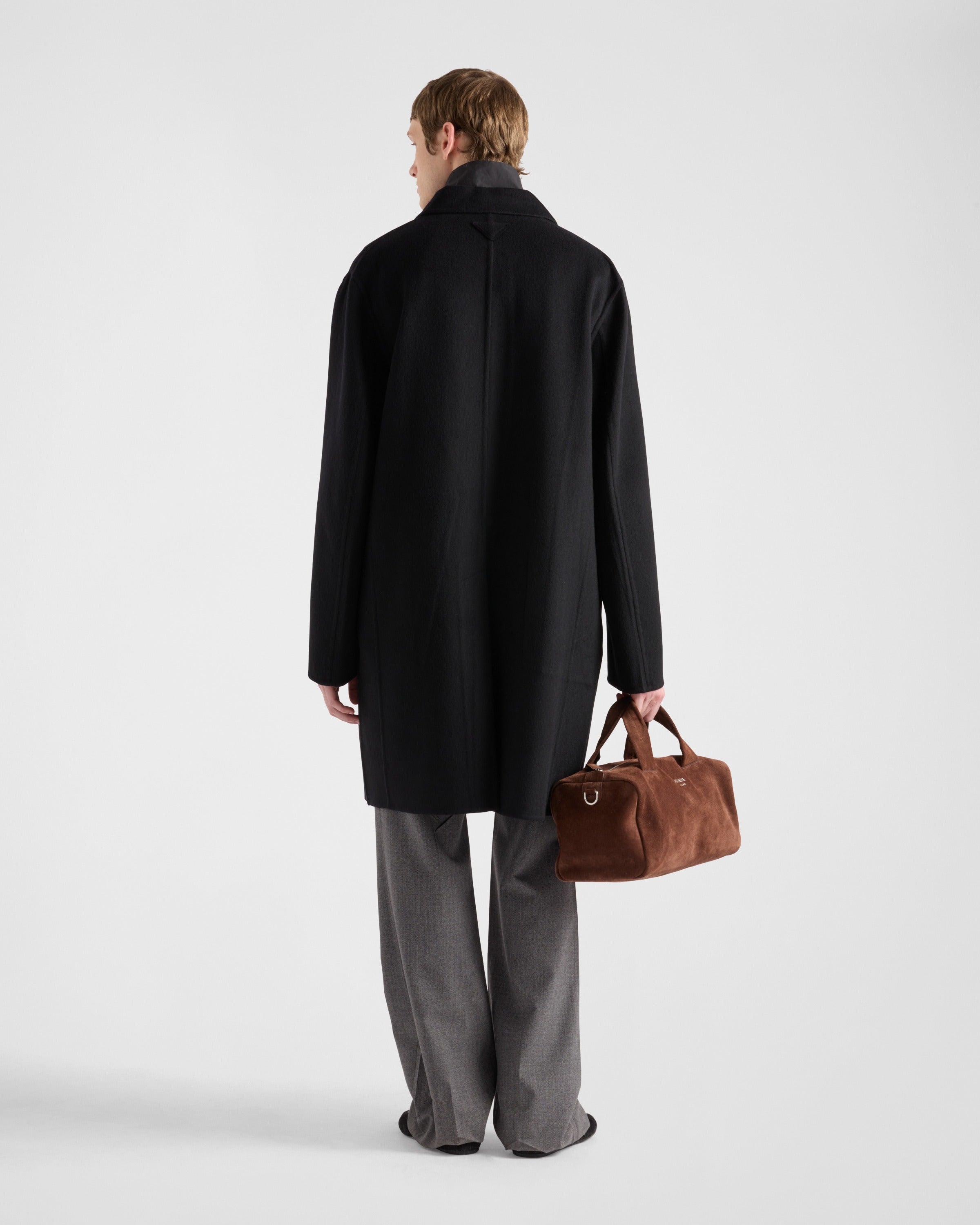 Wool blouson Black