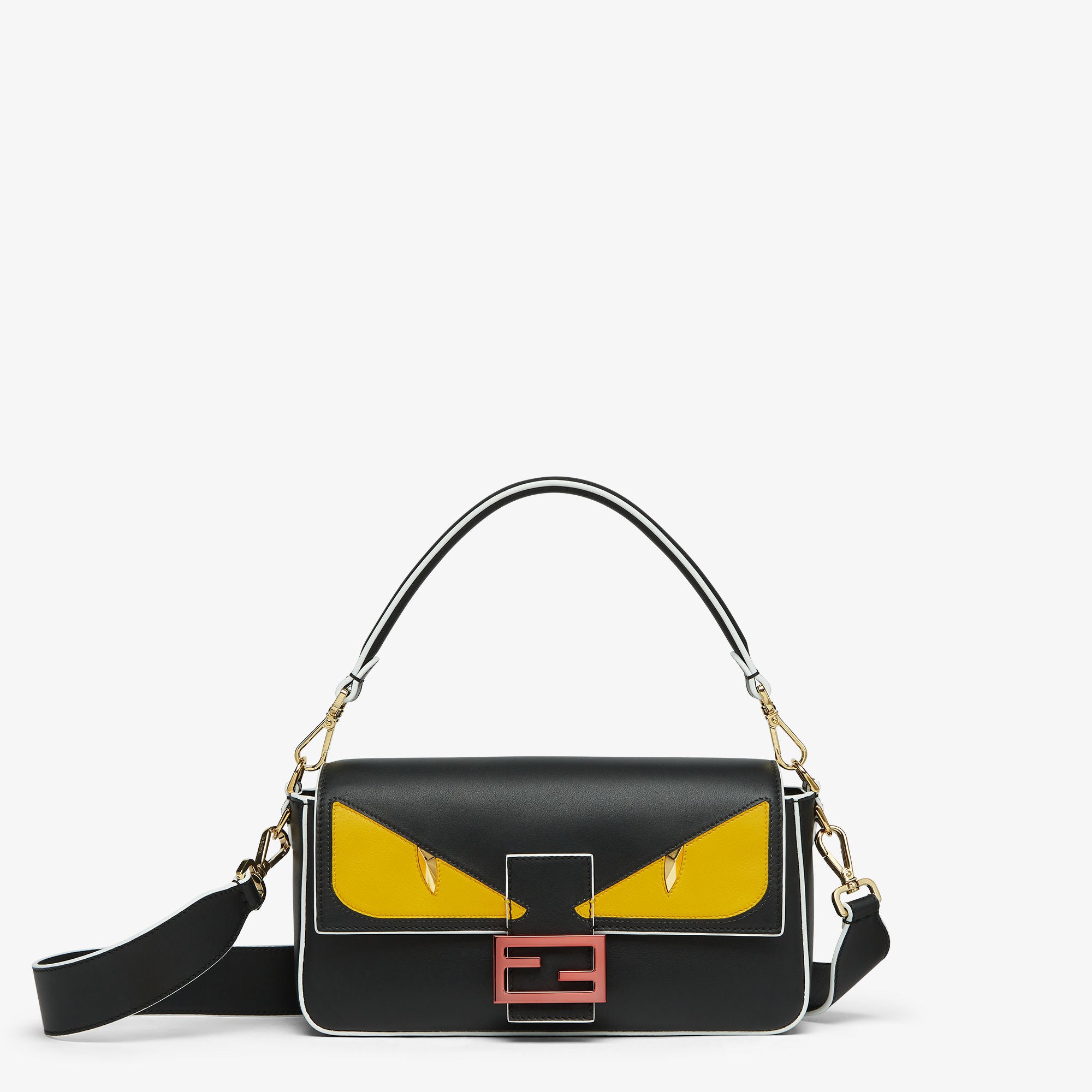 Baguette Lunar New Year black leather bag