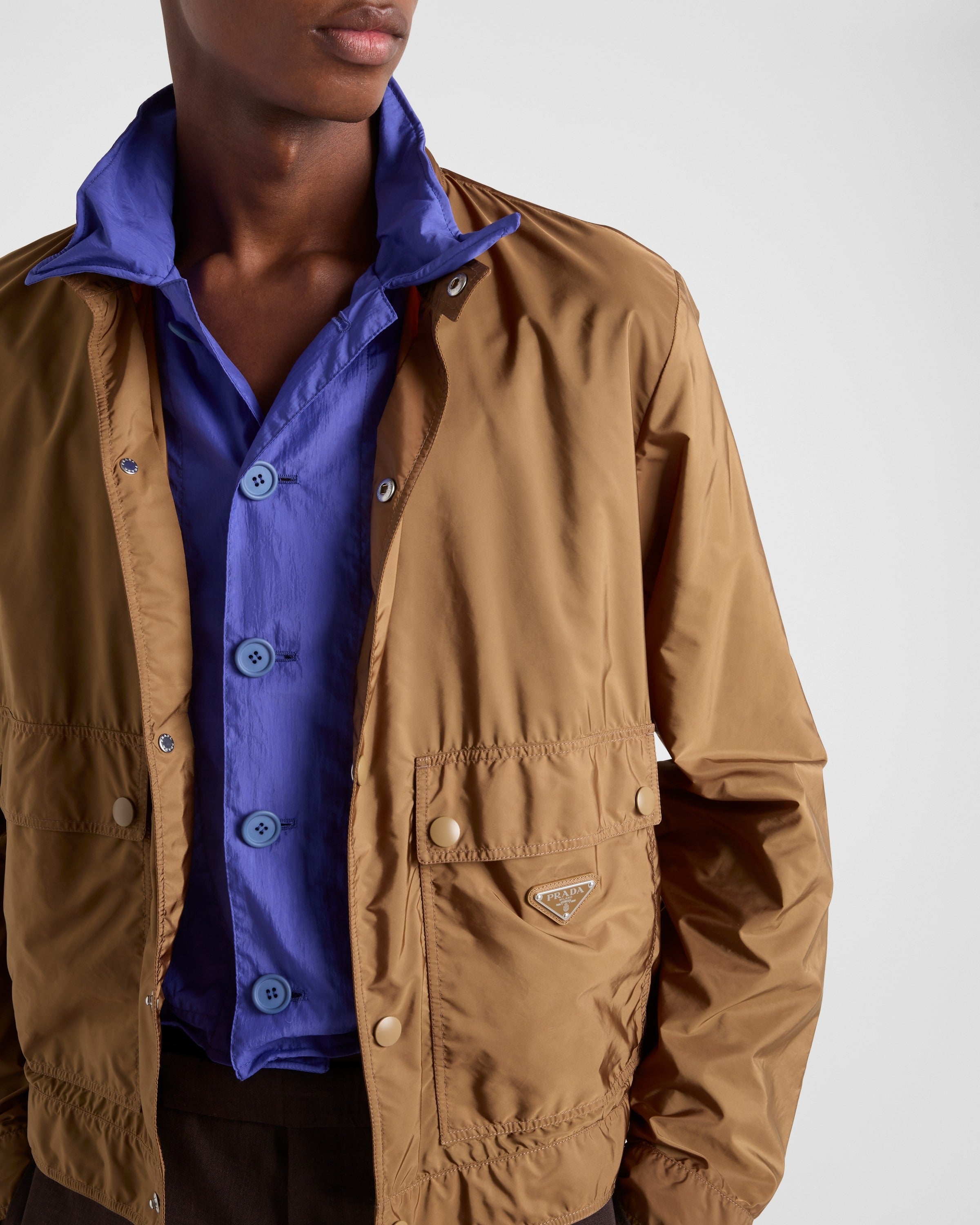 Re-Nylon jacket Cinnamon