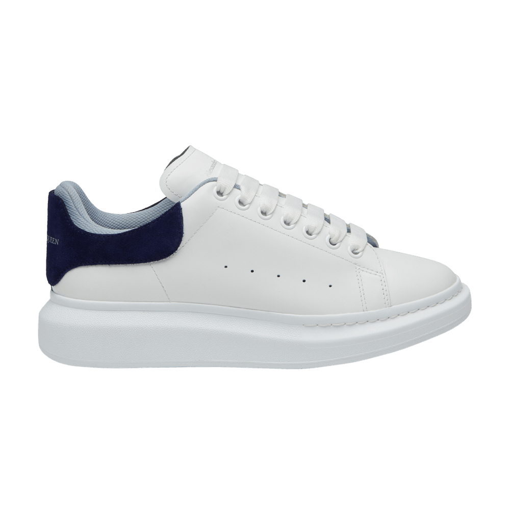 Alexander McQueen Oversized Sneaker 'Double Heel Tab - Navy Light Blue'
