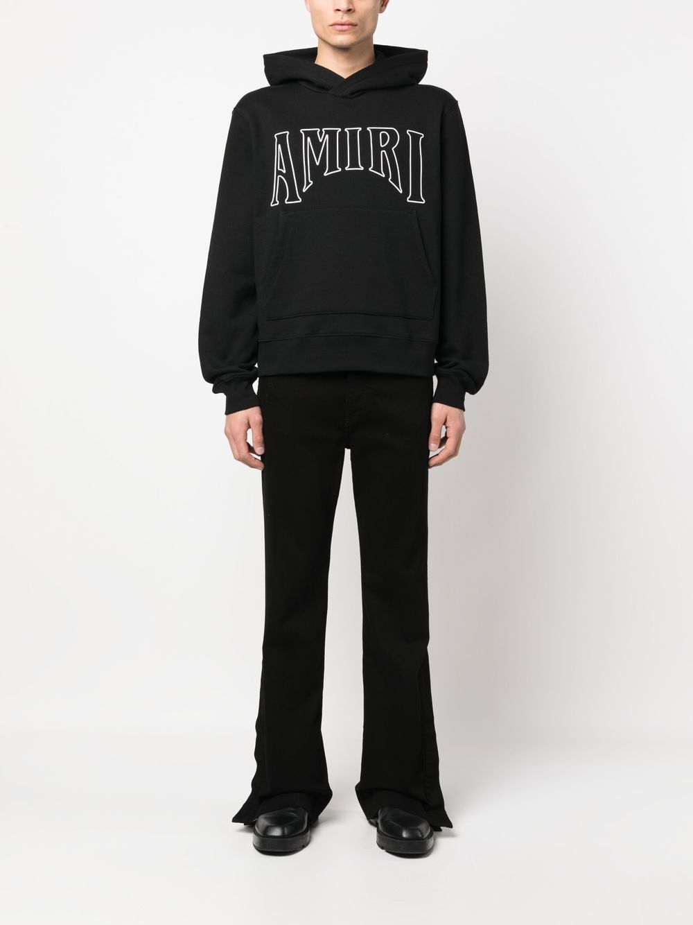 Logo-print classic hoodie