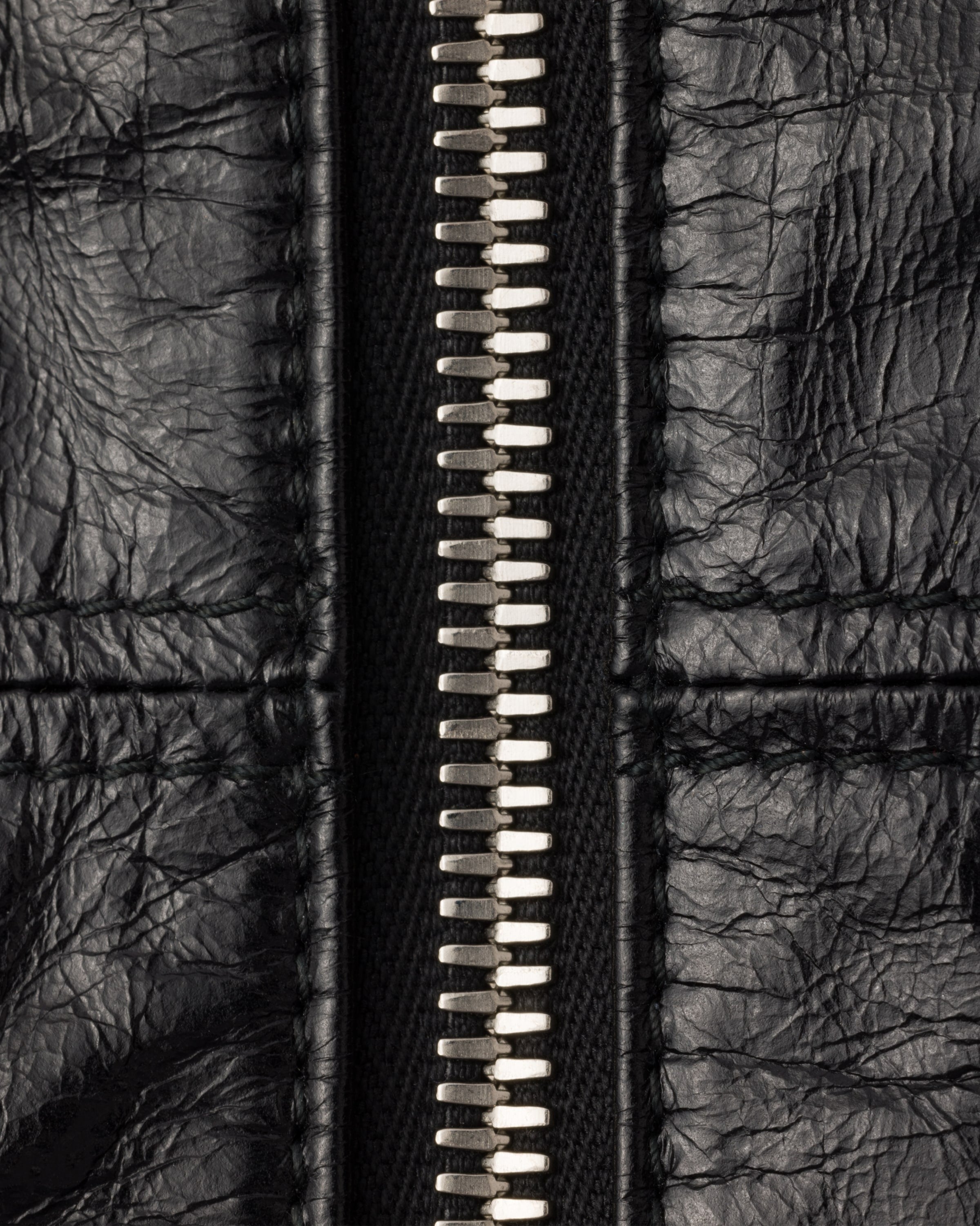 Leather shoulder bag Black