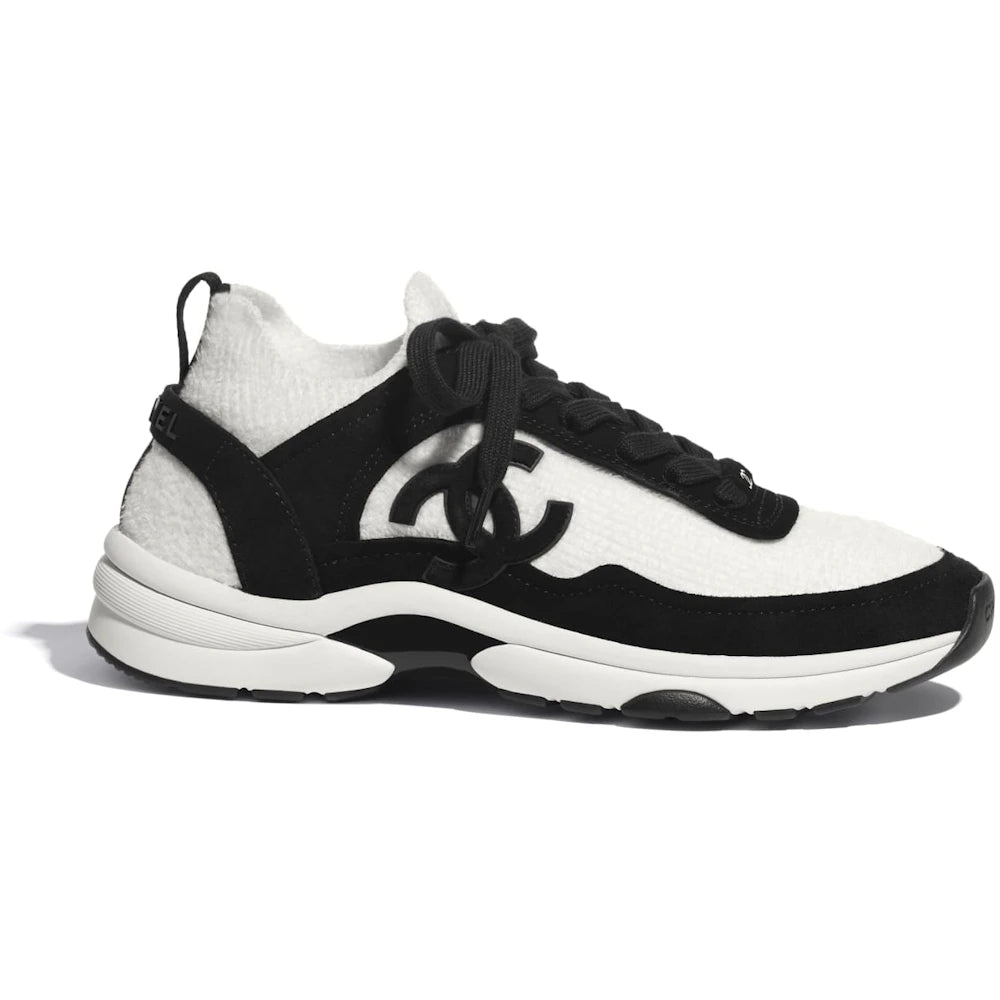 Chanel Low Top Trainer White Black (Women's)