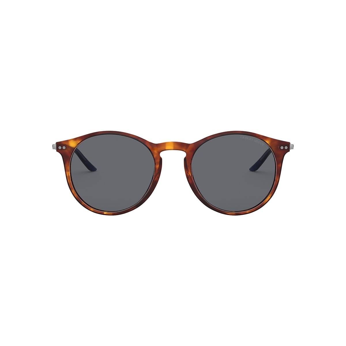 GIORGIO ARMANI AR8121 Red Havana - Men Sunglasses, Grey Lens
