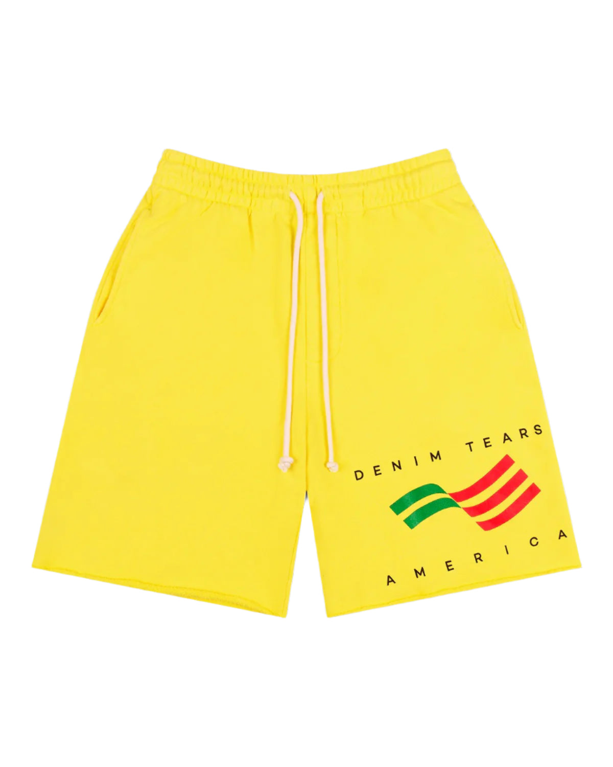 Denim Tears America Sportswear Shorts Yellow Yellow