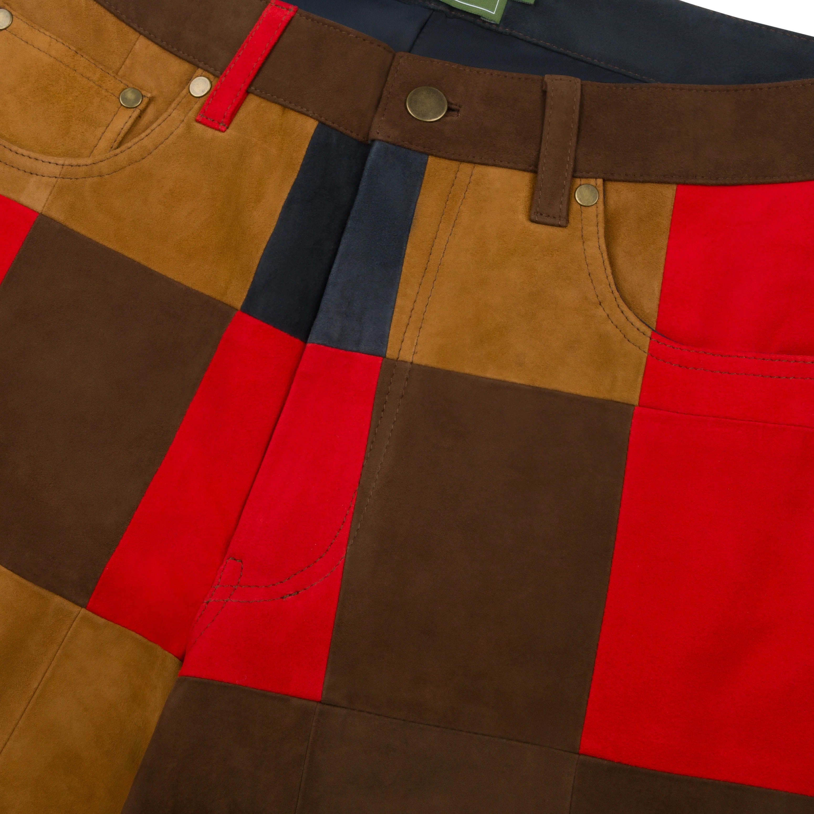 Night-Off Suede Pants