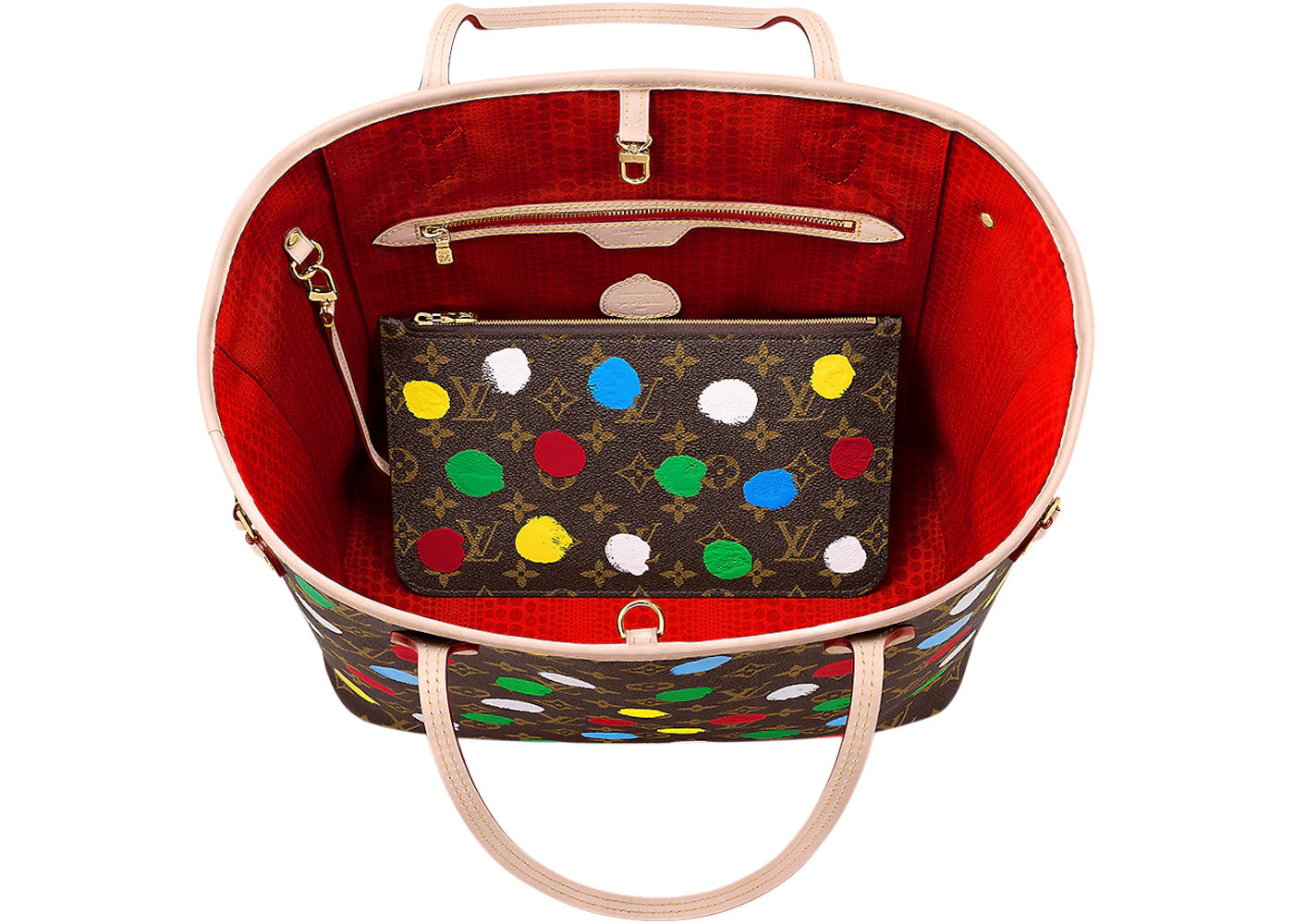 Louis Vuitton x Yayoi Kusama Neverfull MM Monogram Multicolor