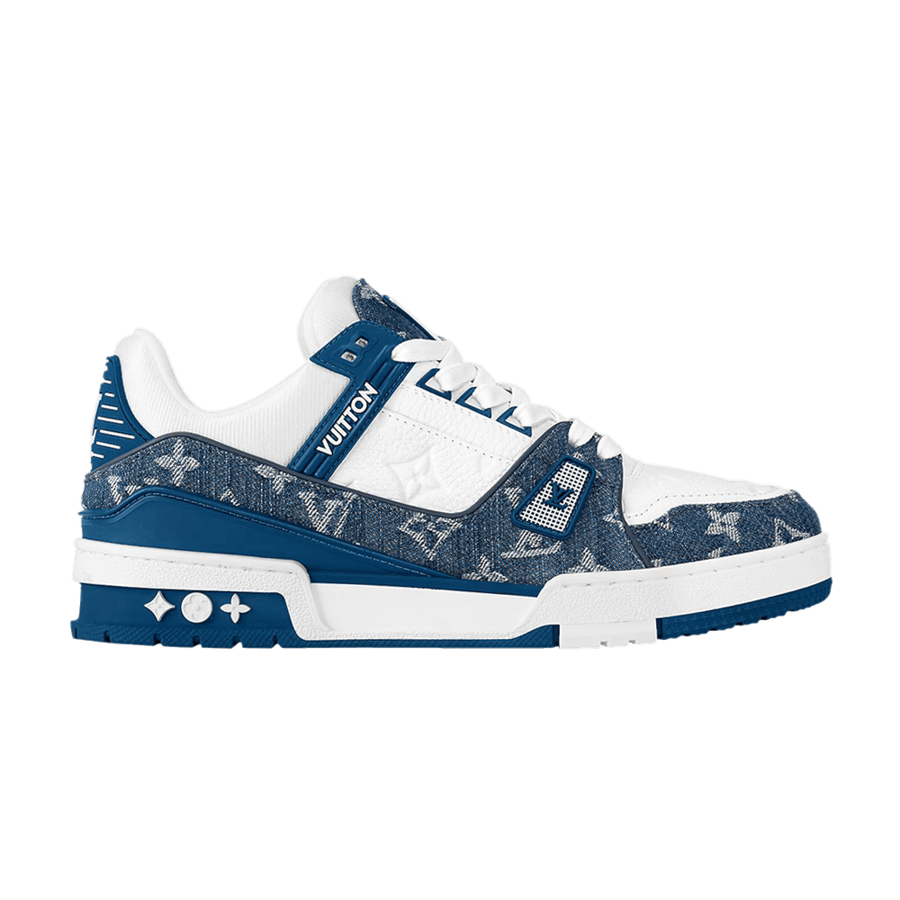 Louis Vuitton Wmns Trainer 'Monogram Denim - Light Blue'