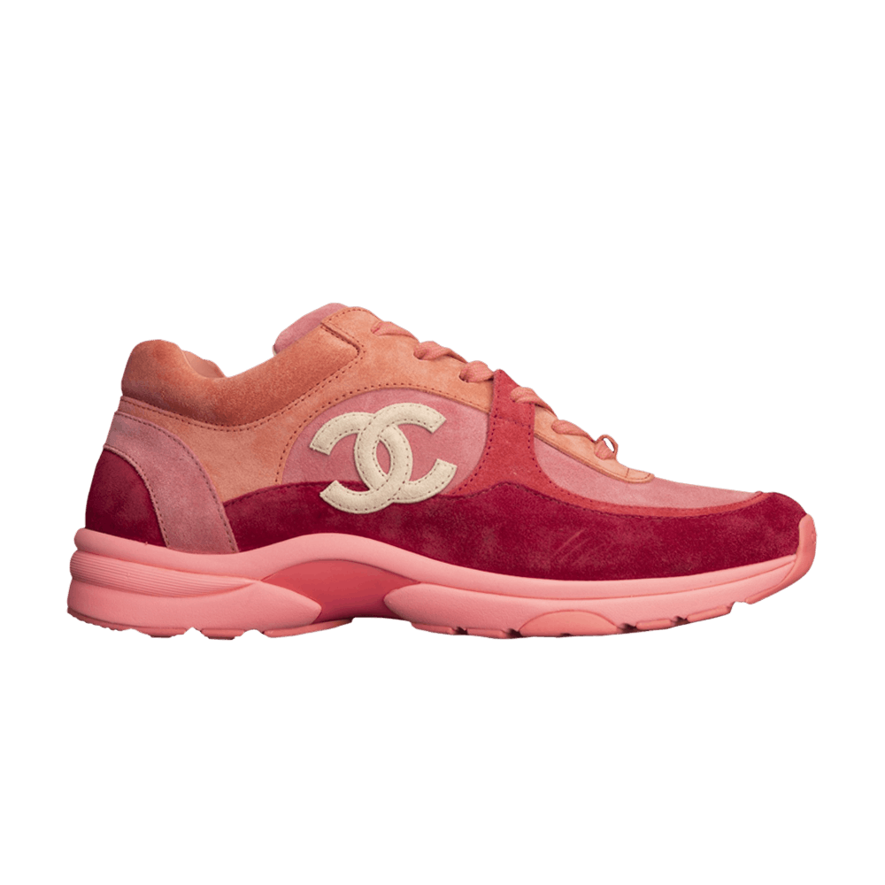 Chanel CC Logo Sneaker 'Coral'