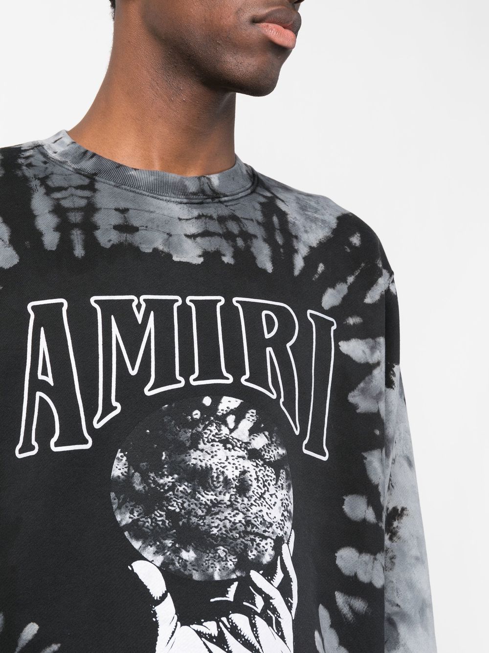 Tie-dye print sweatshirt
