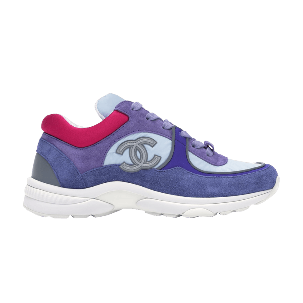 Chanel Low Top Trainer CC Ivory Blue (Women's)