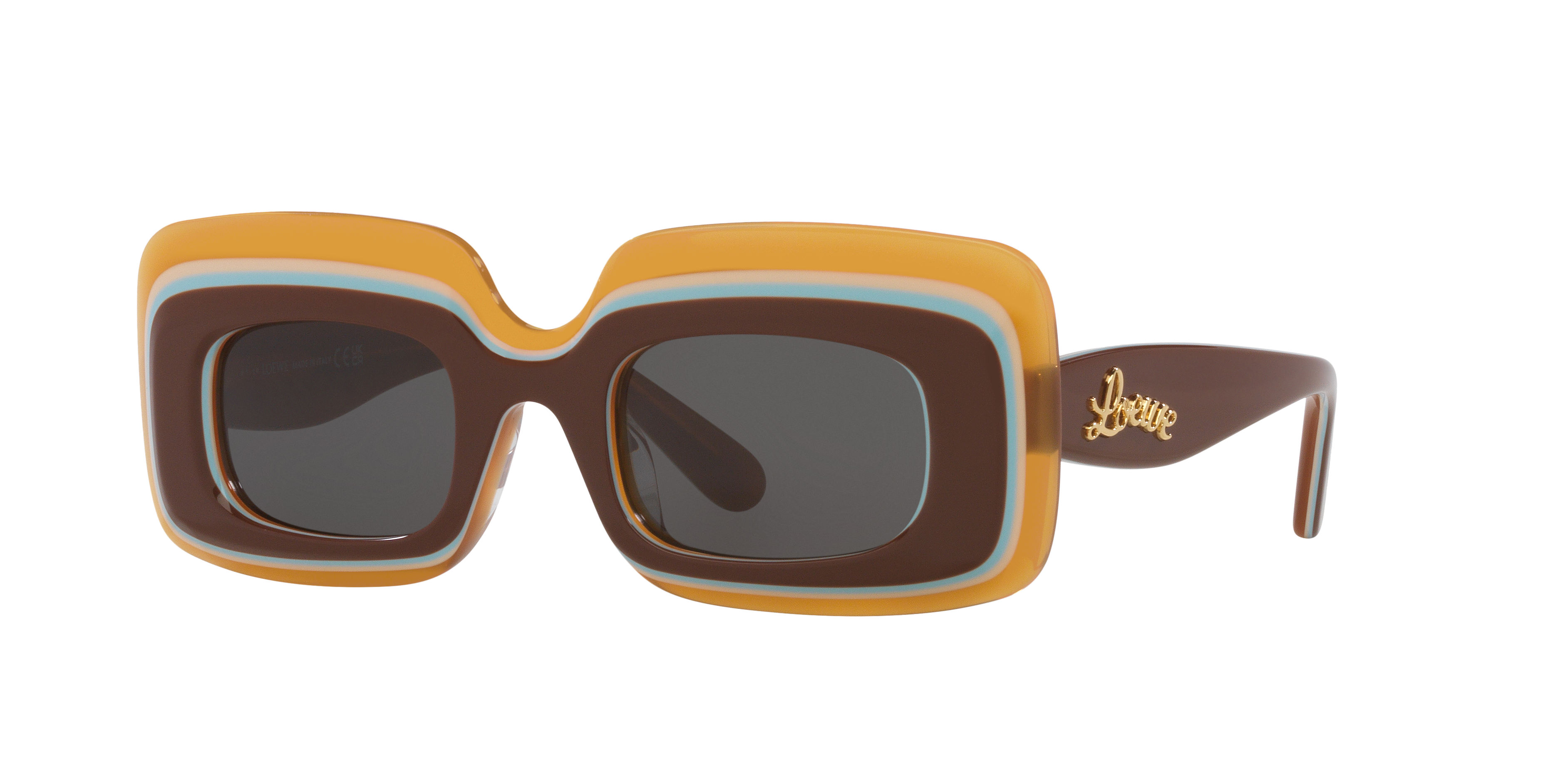LOEWE Paulas Ibiza LW40139U Brown - Women Sunglasses, Grey Lens
