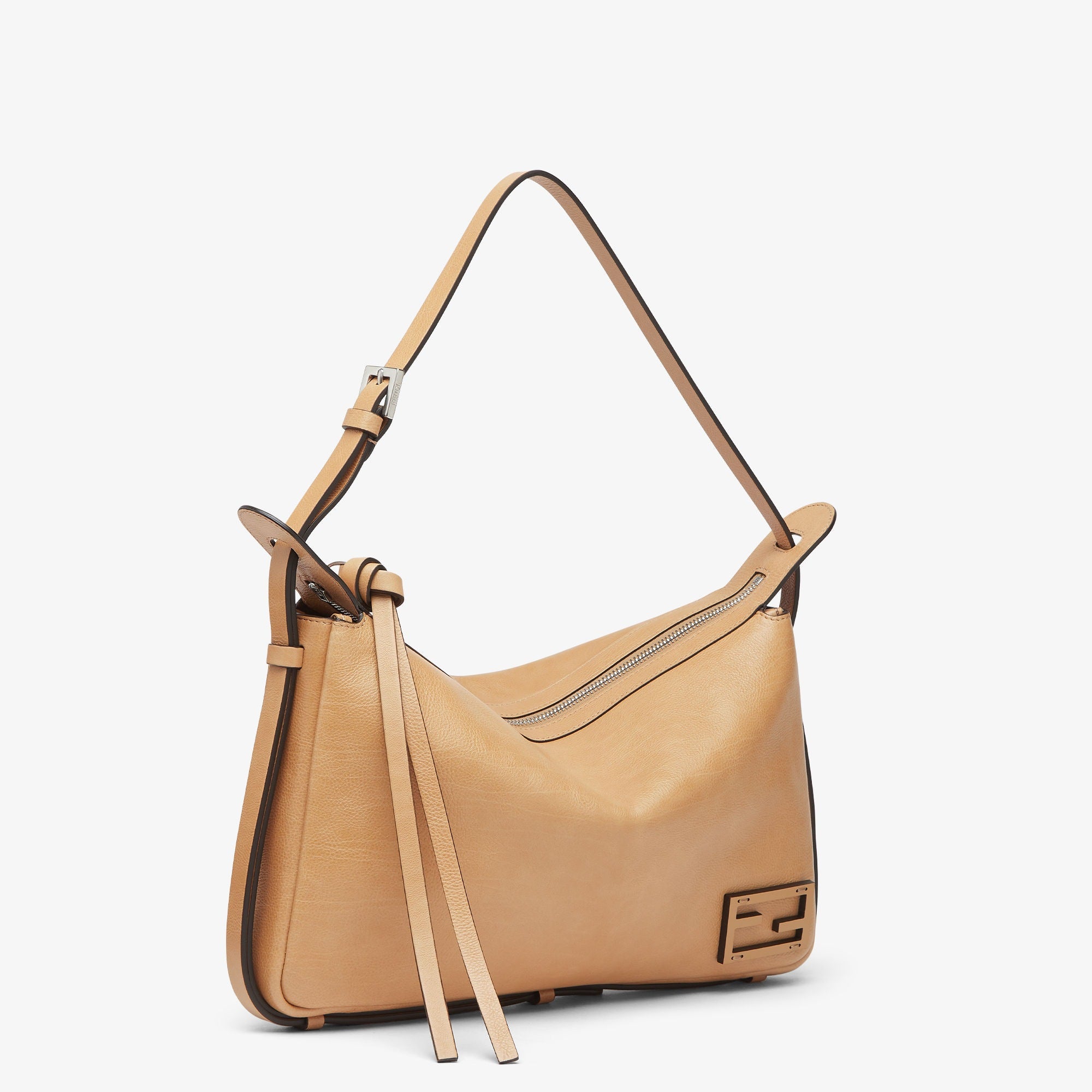 Simply Fendi Medium Beige leather bag